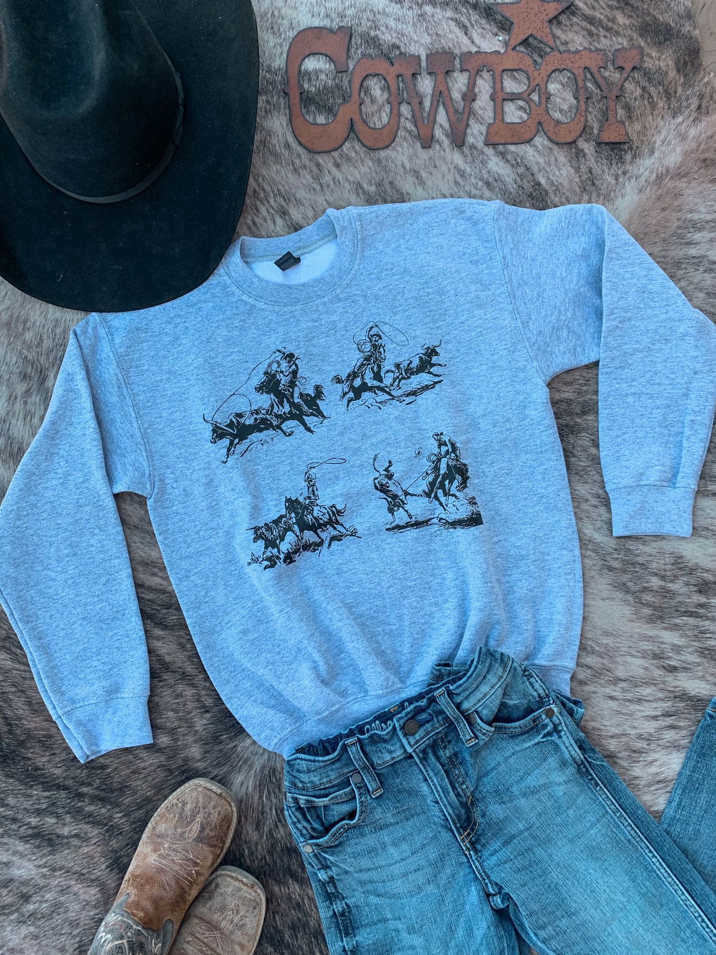 Open Range Youth Crewneck Sweatshirt