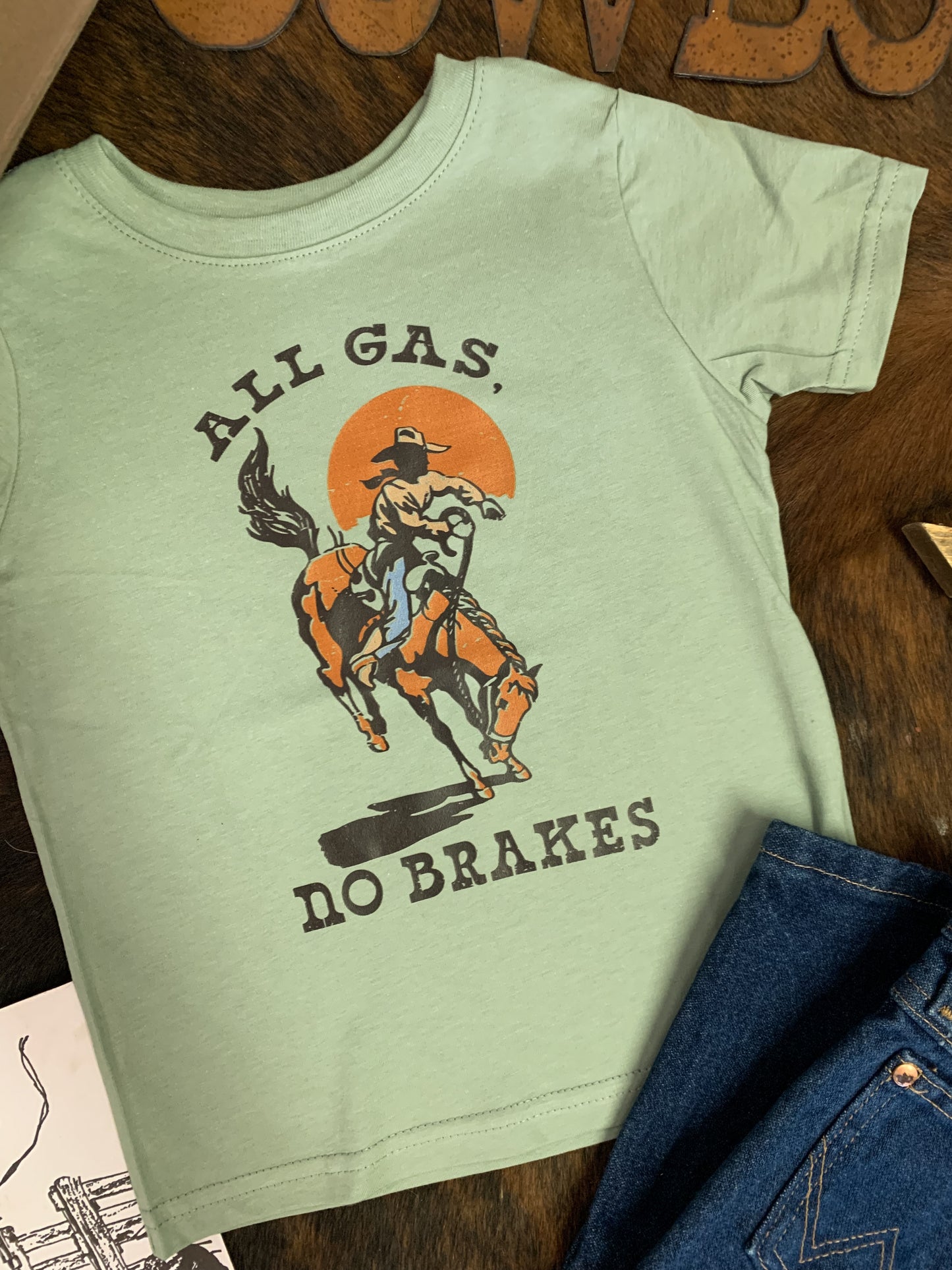 All Gas, No Brakes Toddler Tee