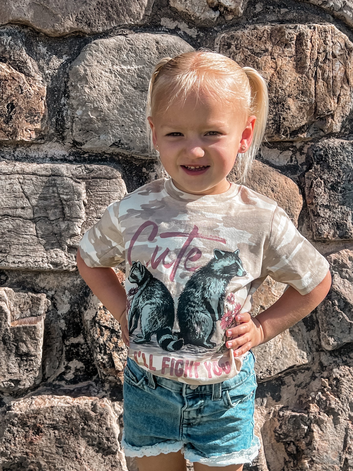 Cute, But I’ll Fight You Toddler Tee