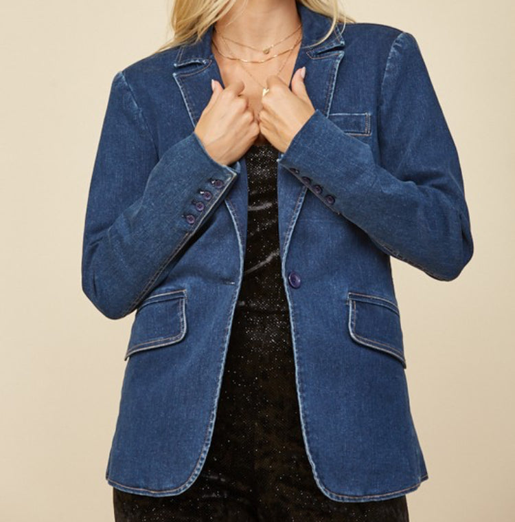 Bentley Denim Blazer