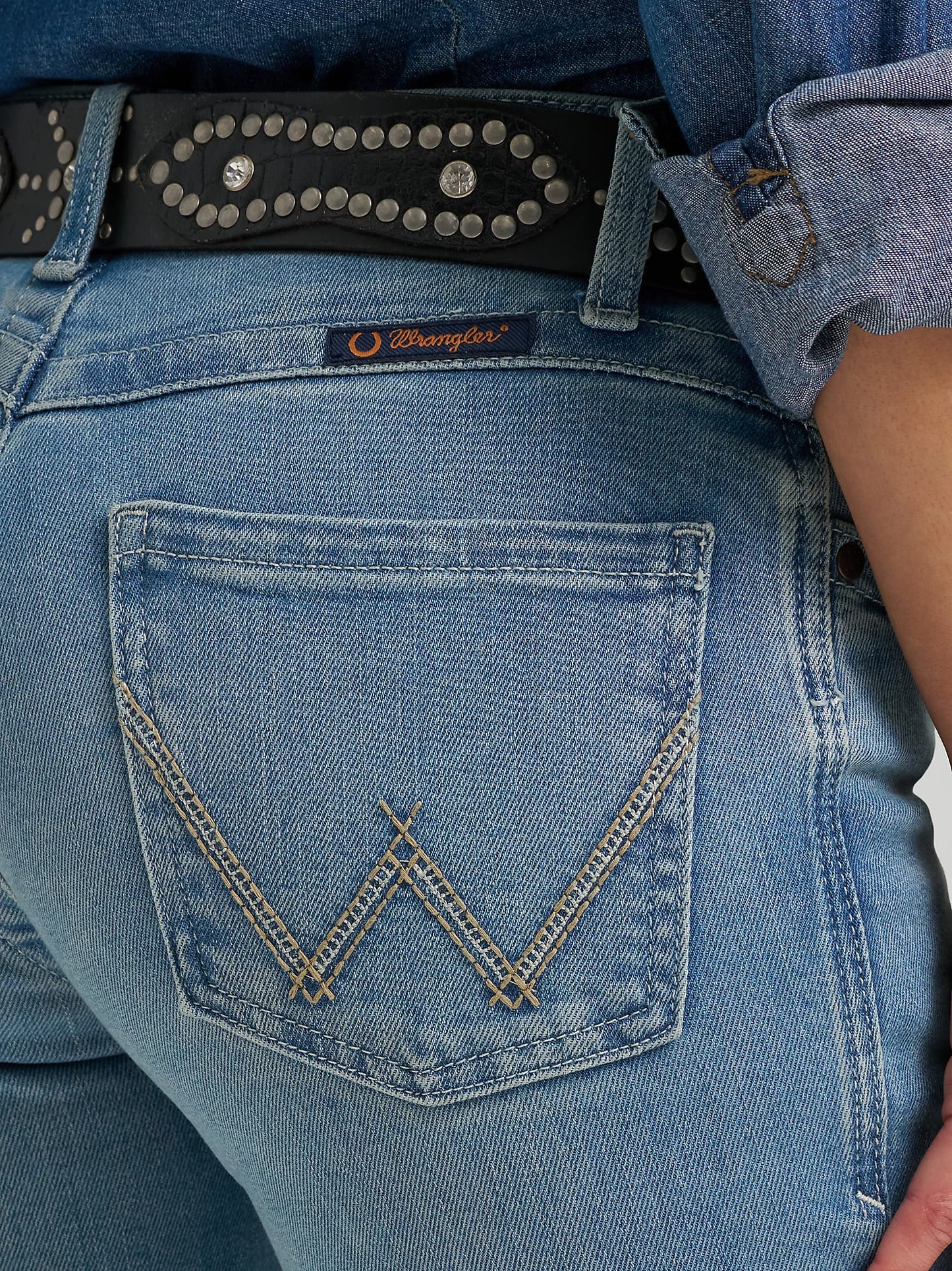 Women’s Light Wash Willow Wrangler Jeans