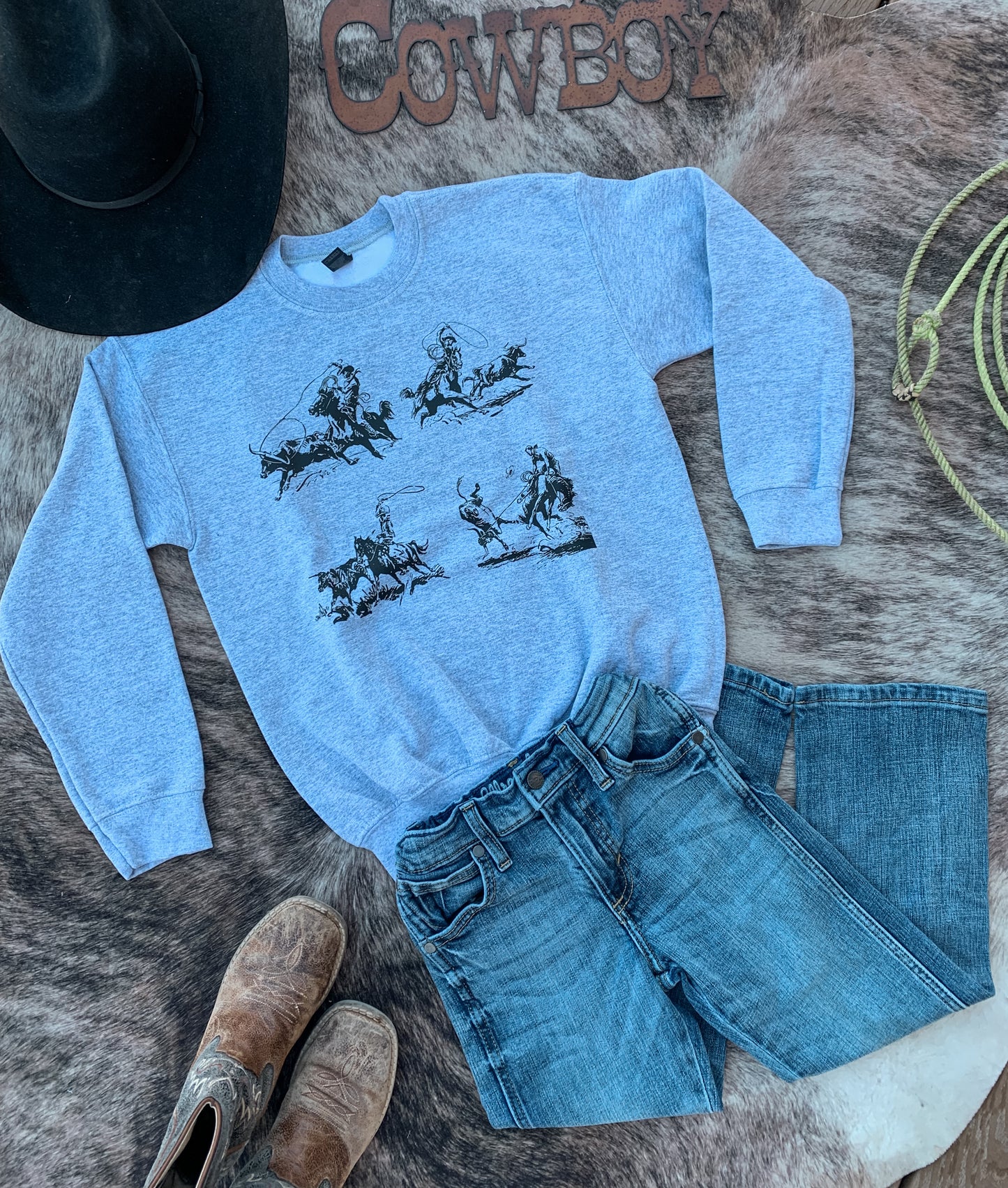Open Range Youth Crewneck Sweatshirt
