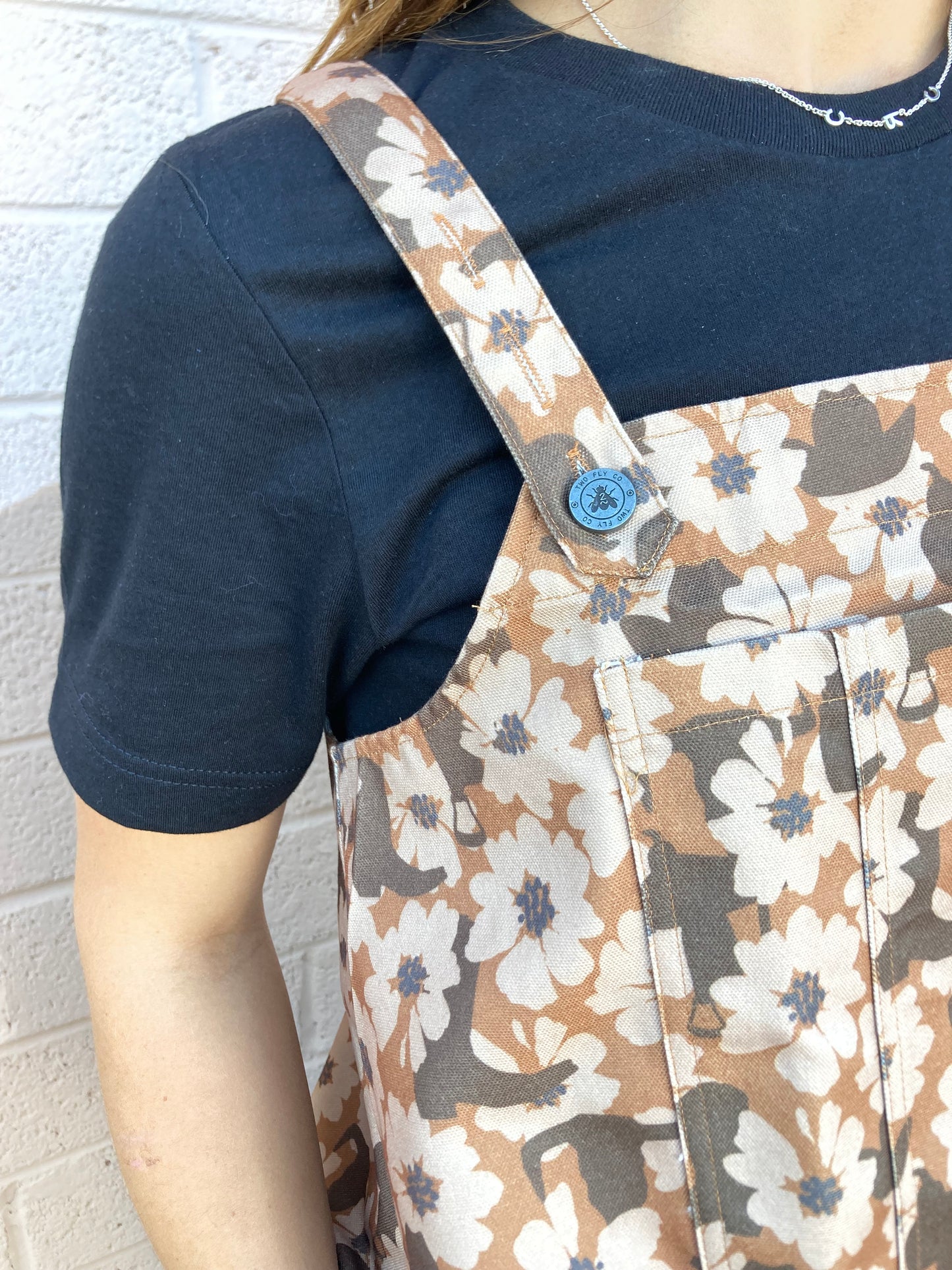 Buckin' Bibs Floral Top