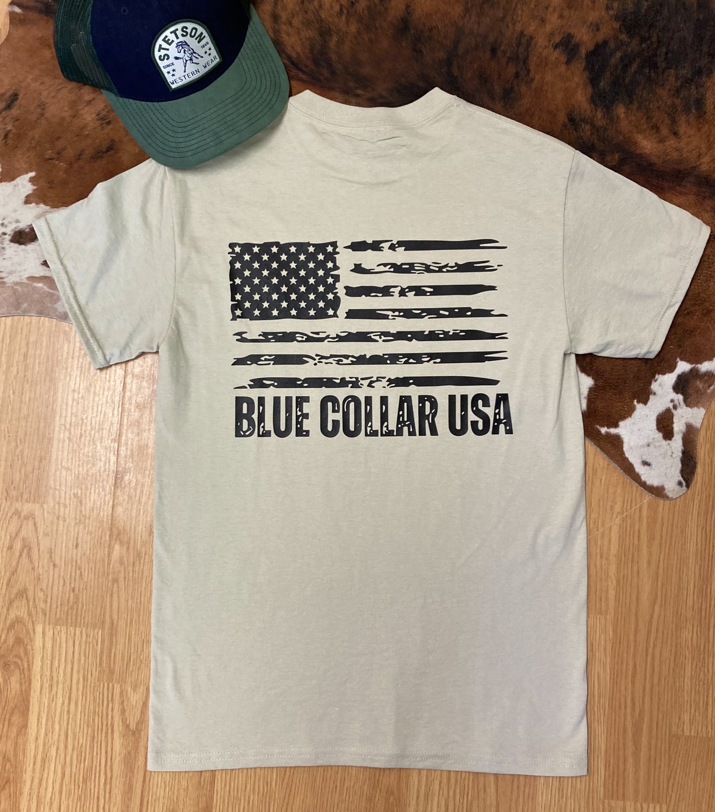 Blue Collar USA Men’s Tee