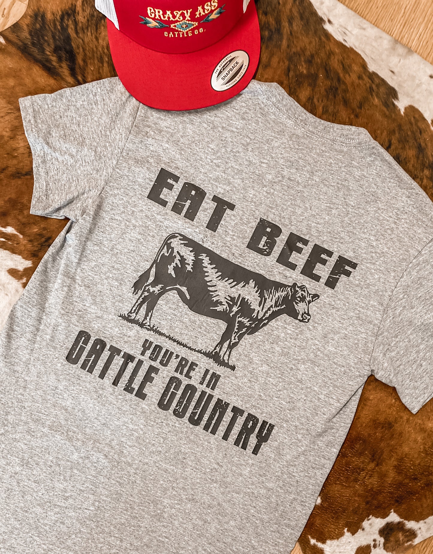 Eat Beef-Cattle Country Men’s Tee