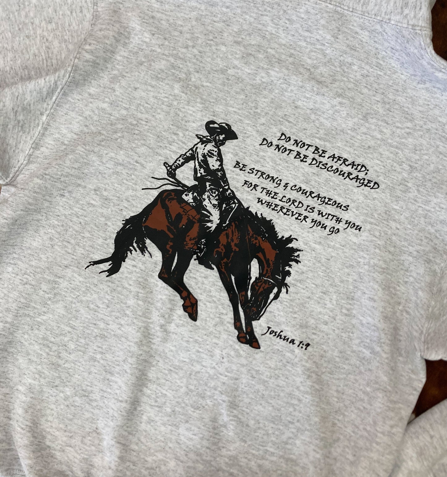 Strong & Courageous Hooded Sweatshirt