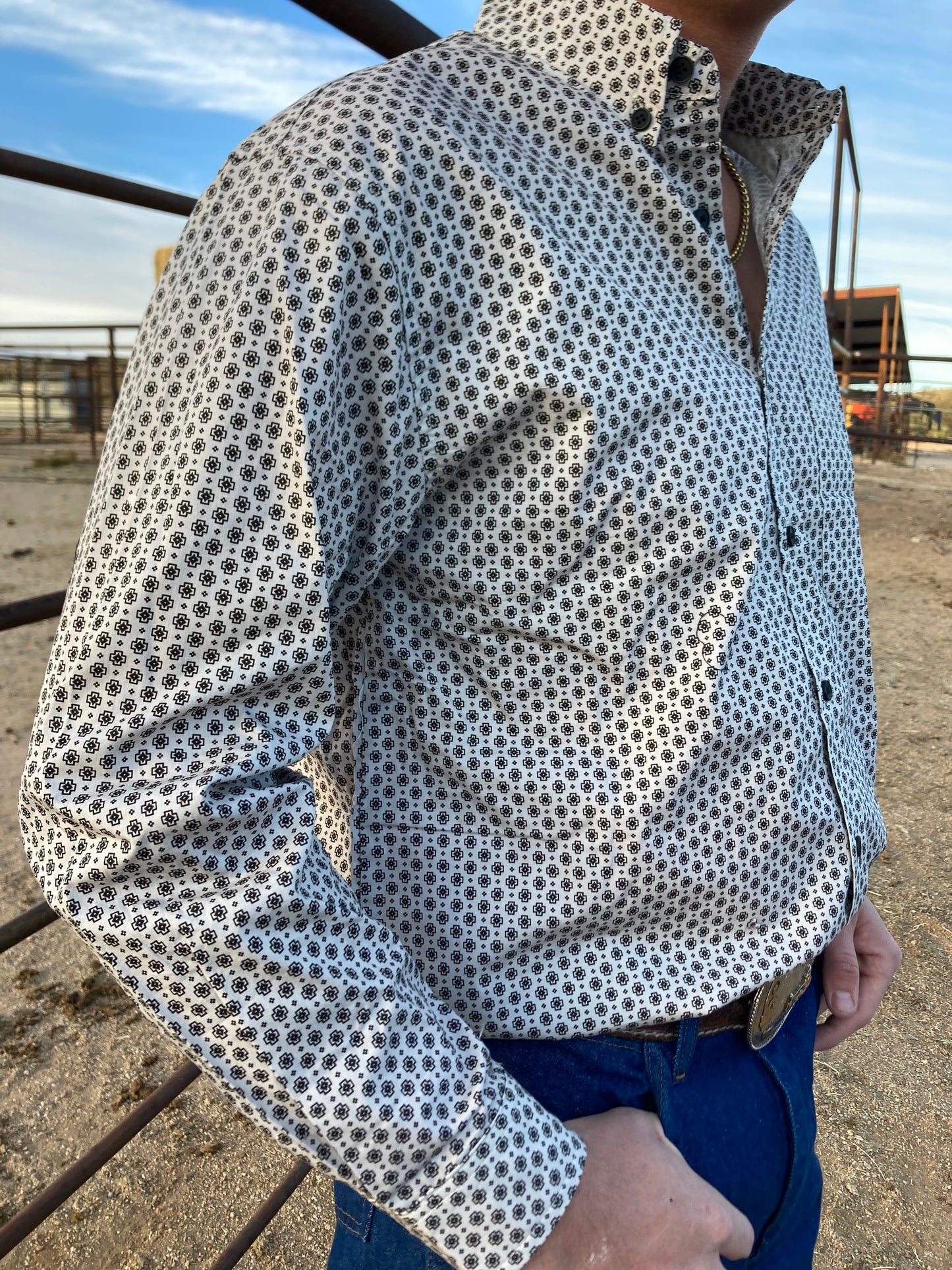Southern Draw Men’s Longsleeve Western Button Down