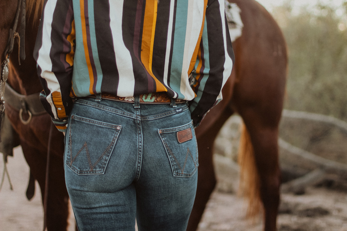 Wrangler Retro High Rise Bailey Trouser Jeans