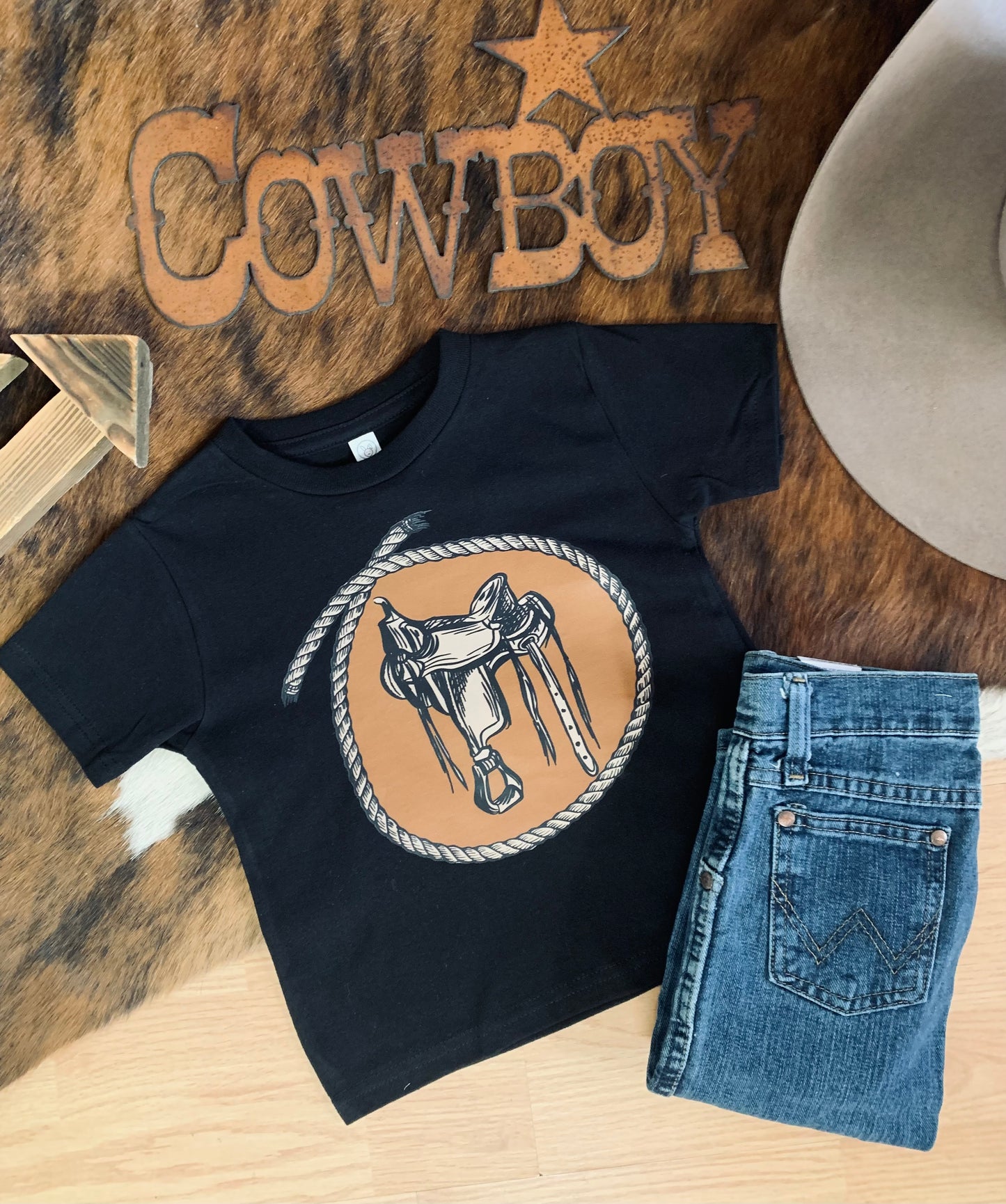 Saddle Tee- Toddler