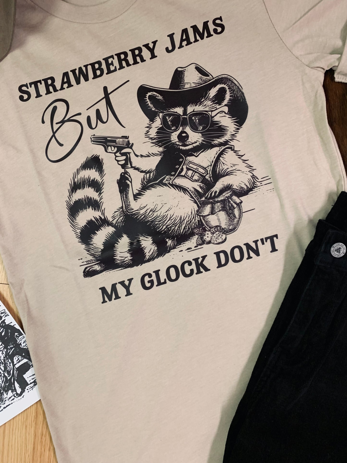 Strawberry Jams Western Graphic Tee
