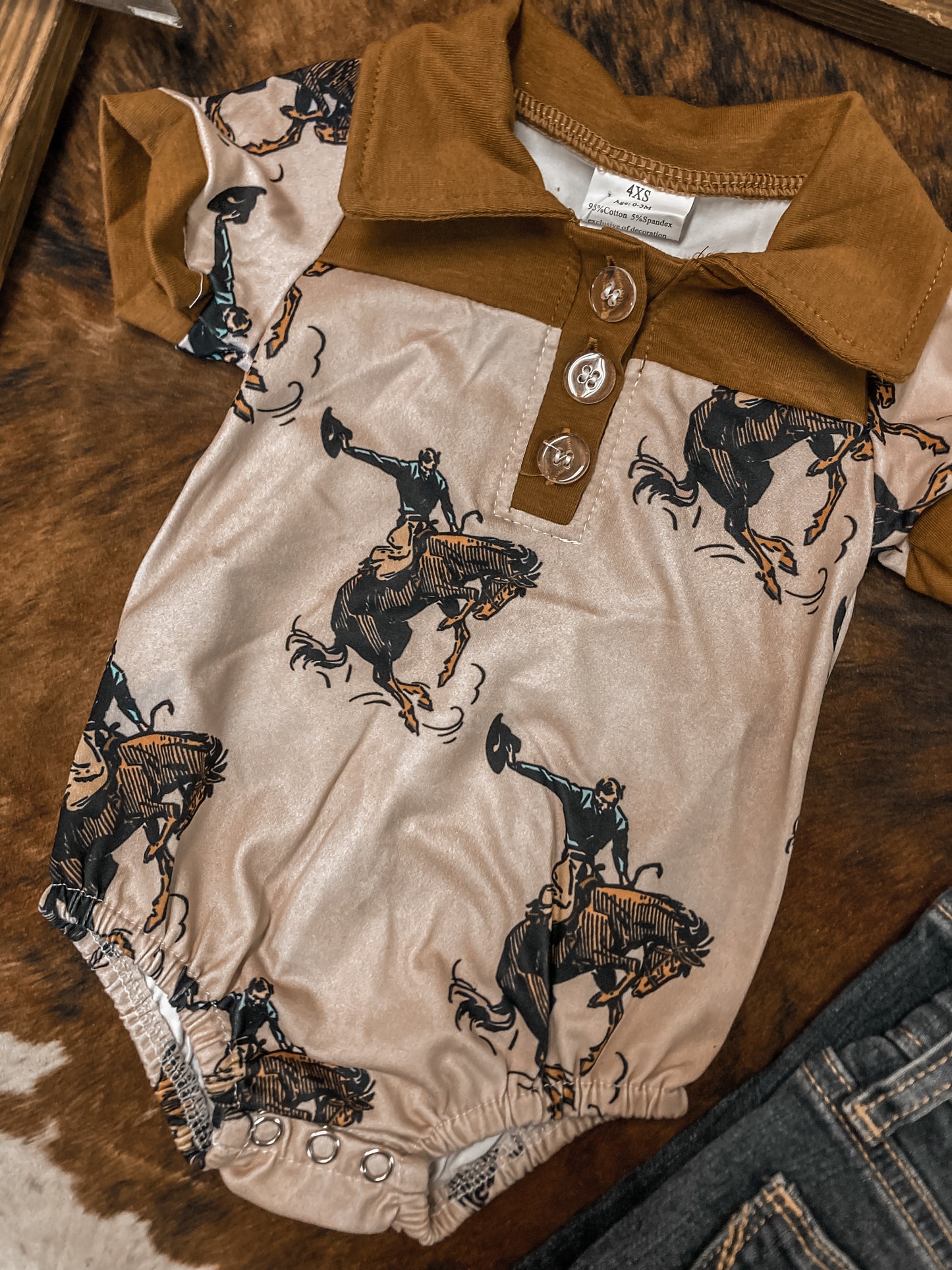 Bronc Rider Onesie