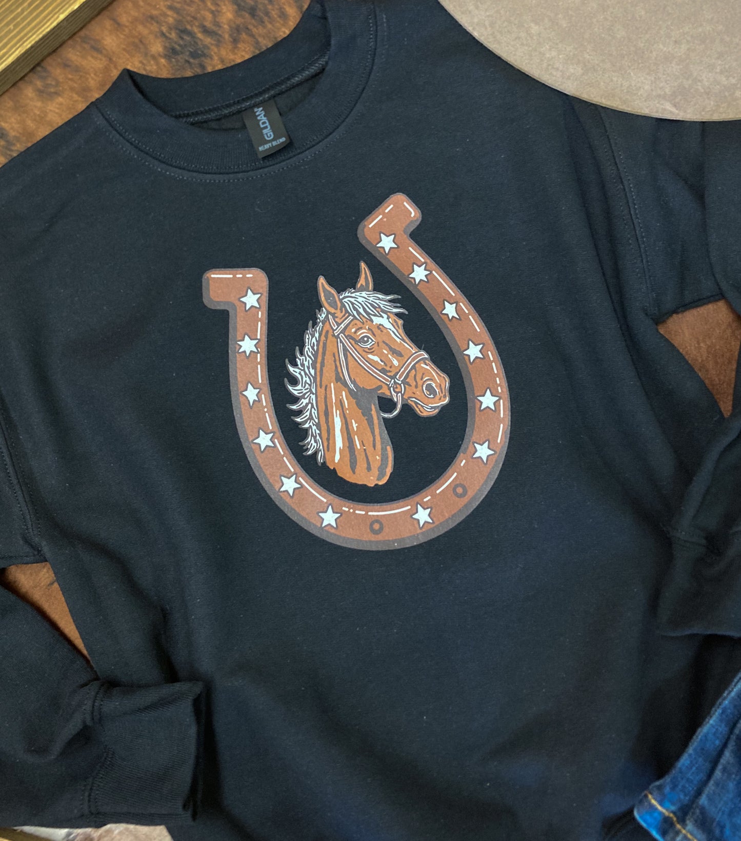 Pony Luck Youth Crewneck Sweatshirt