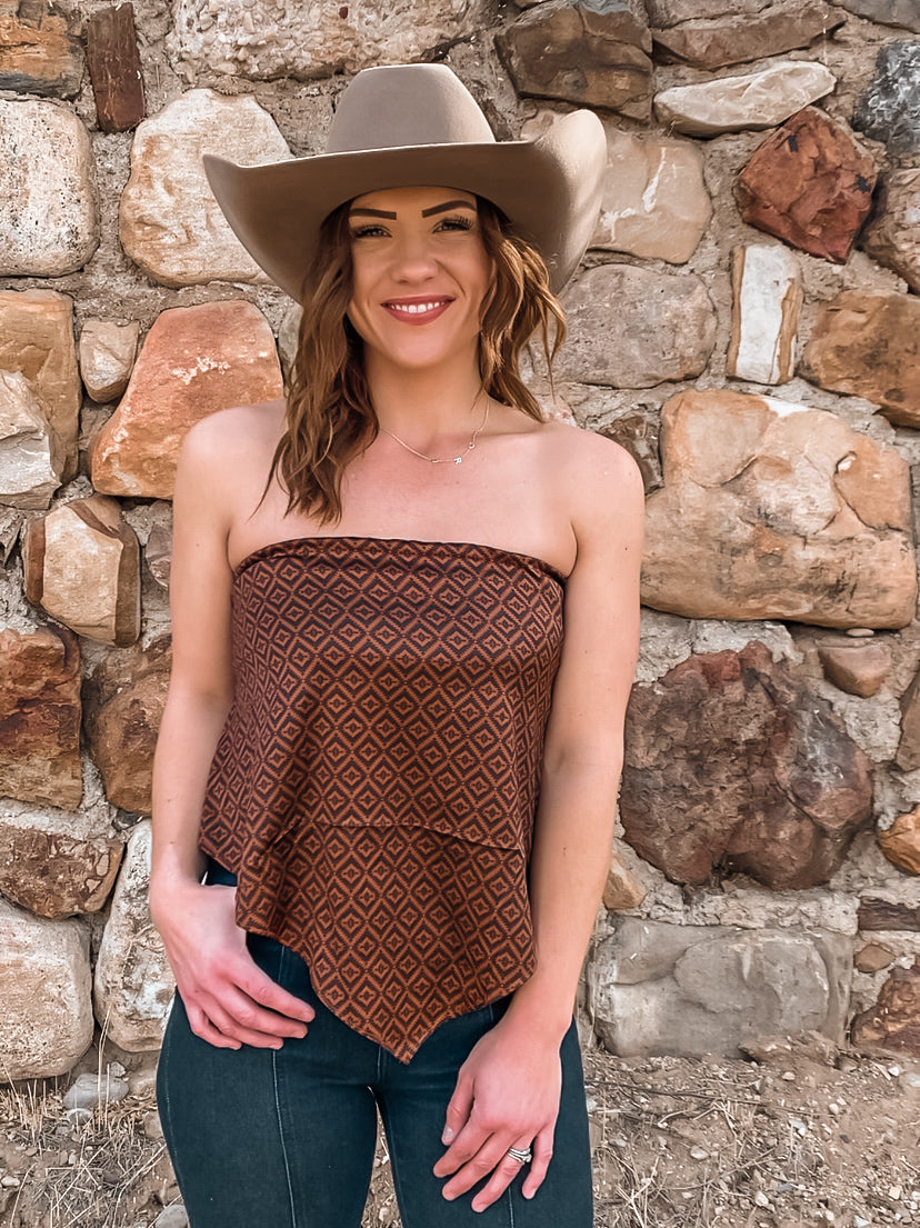Southwest Bandana Top