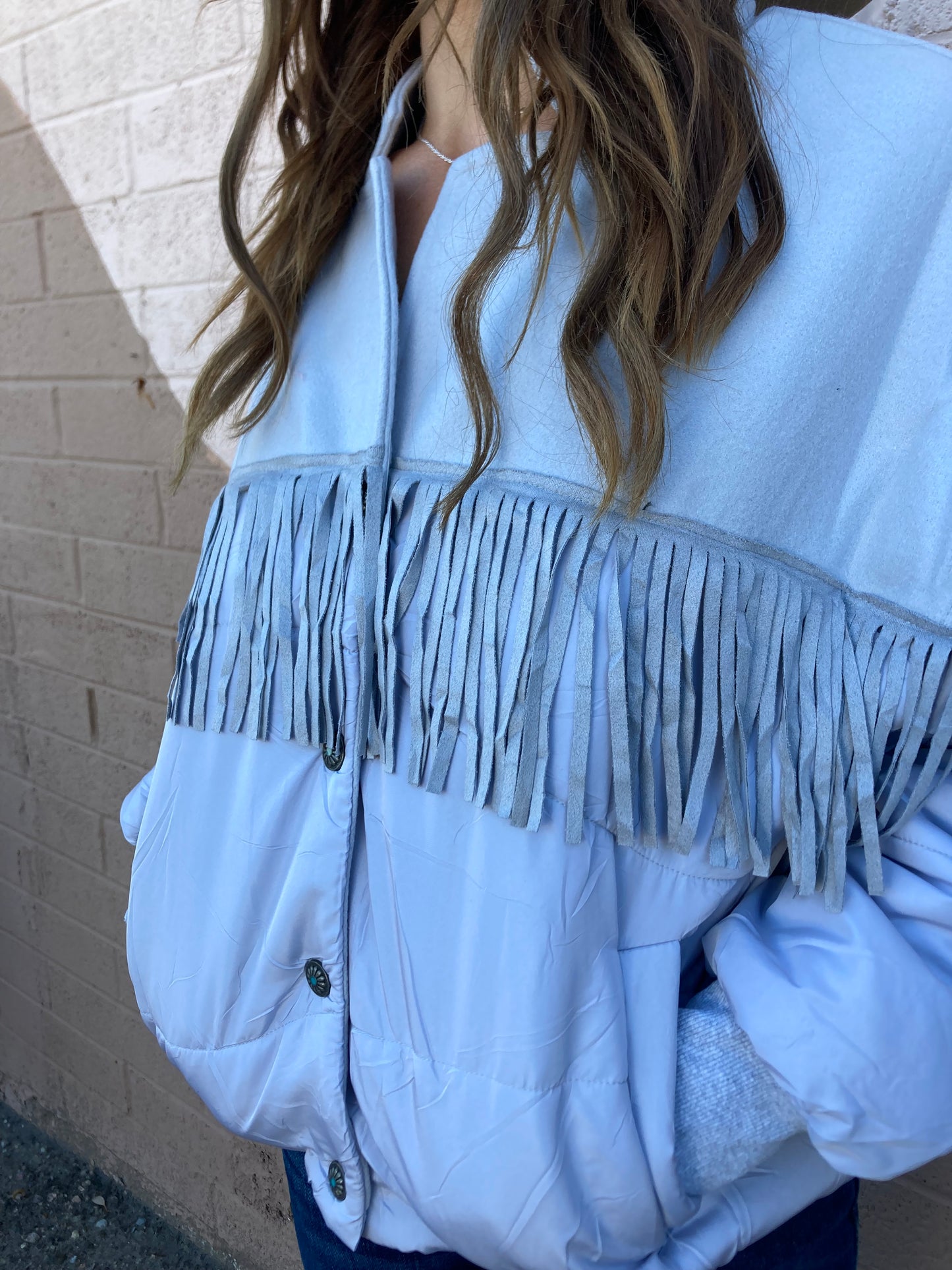 Concho Queen Jacket - Chrome