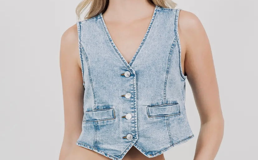 Delilah Denim Vest