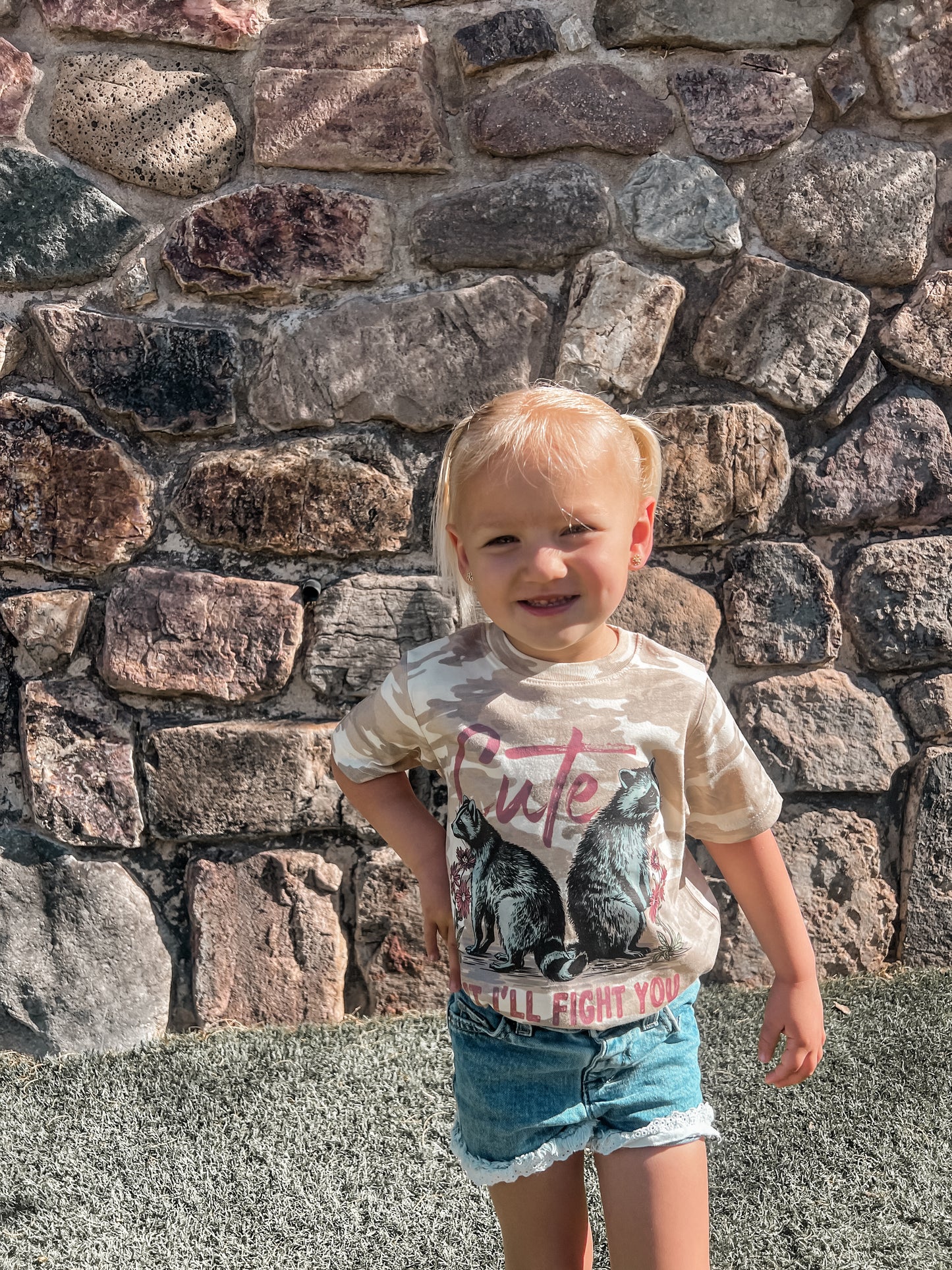 Cute, But I’ll Fight You Toddler Tee