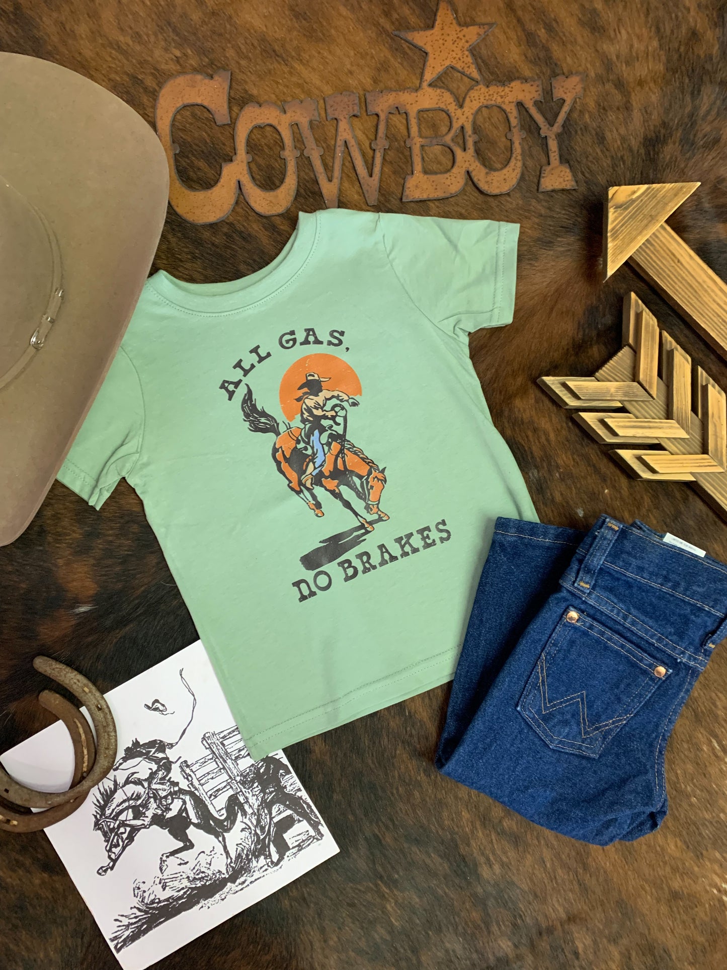 All Gas, No Brakes Toddler Tee