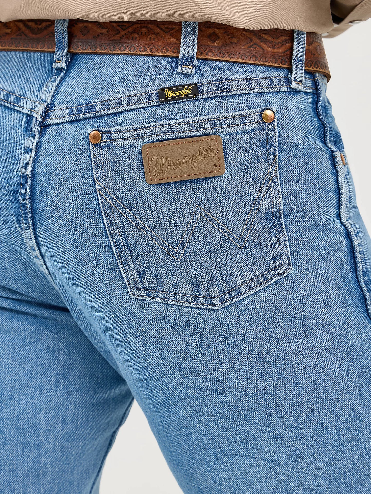 Men’s Wrangler 13MWZ Cowboy Cut® Original Fit - Antique Wash Jeans