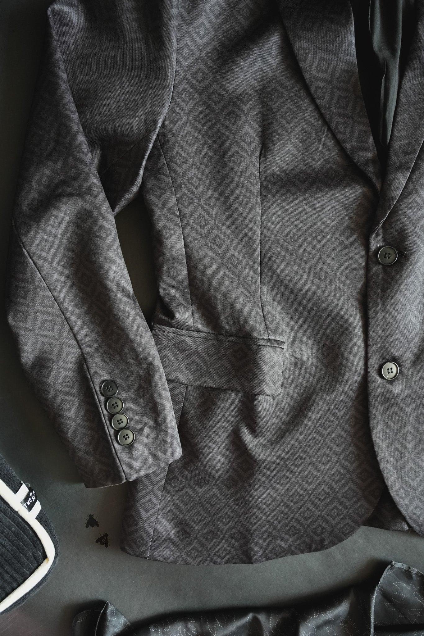 Keep ‘Em Cowboy Men’s Western Sport Coat - Midnight