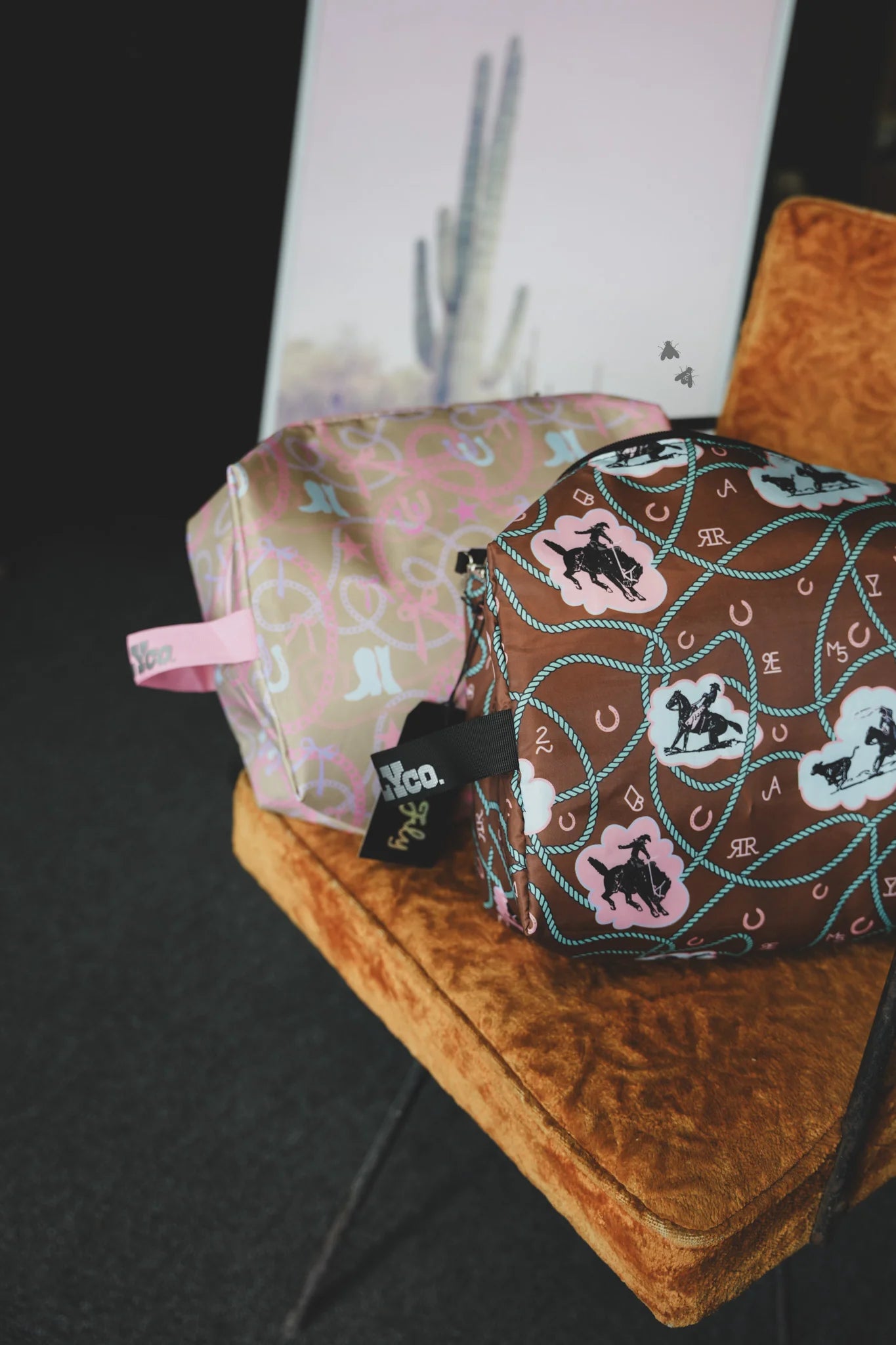 Western Traveler Bag - Whoa Bronc