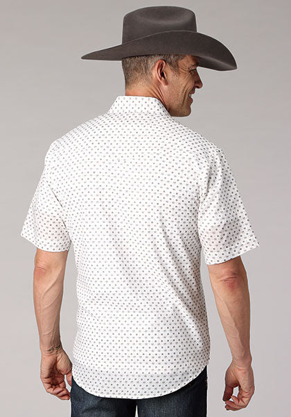 Men’s Roper Western Short Sleeve Shirt- Vintage Vibes