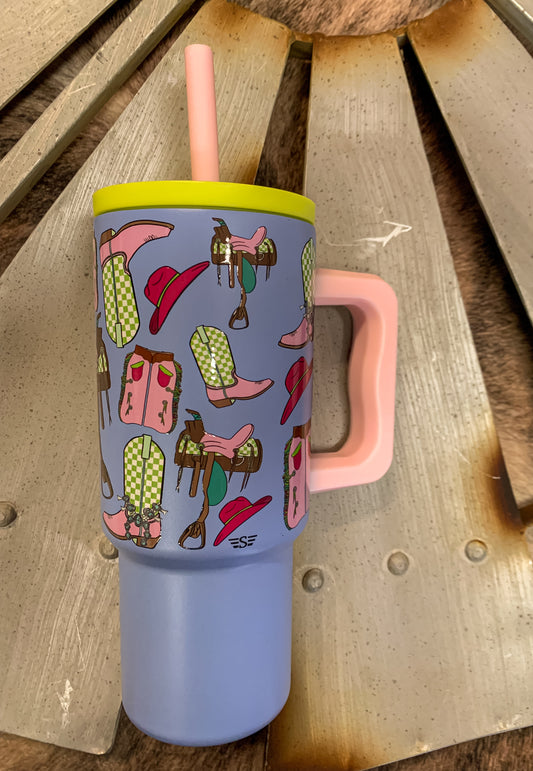 Punchy Princess Youth Western Tumbler