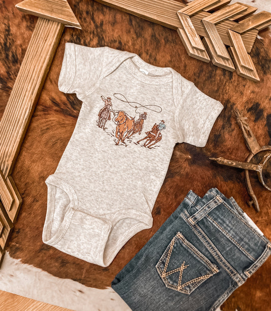 Cow Chasin’ Onesie