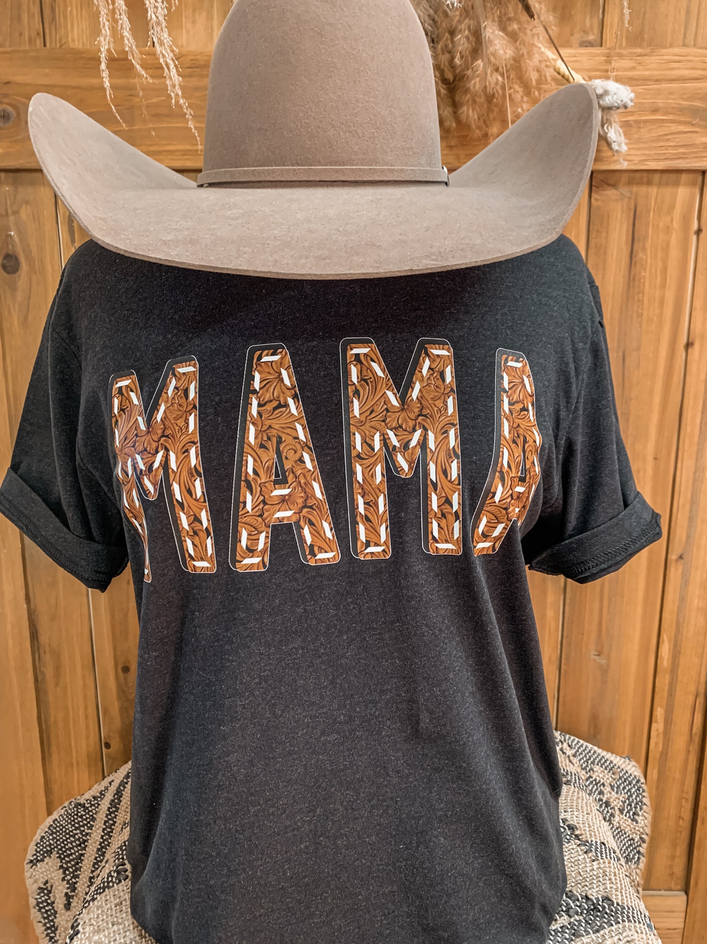 Buckstitch Mama Tee