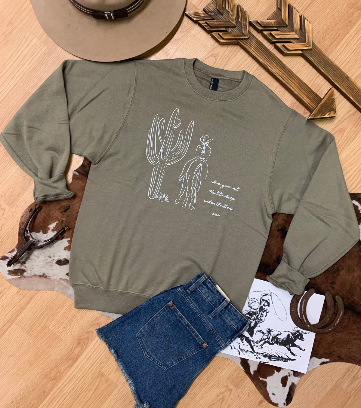 Out West Crewneck Sweatshirt