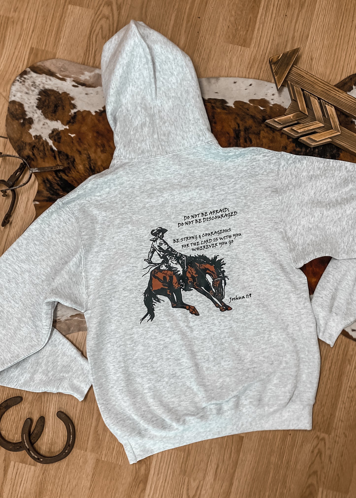 Strong & Courageous Hooded Sweatshirt
