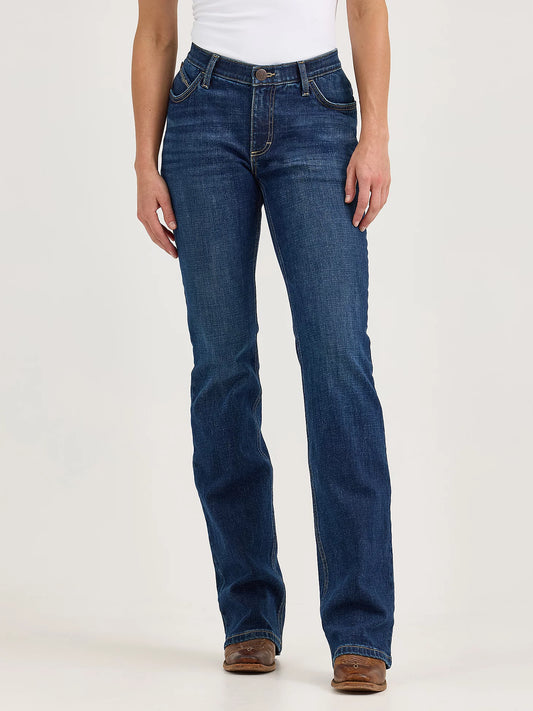 WOMEN'S WRANGLER® ULTIMATE RIDING JEAN WILLOW MID-RISE BOOTCUT