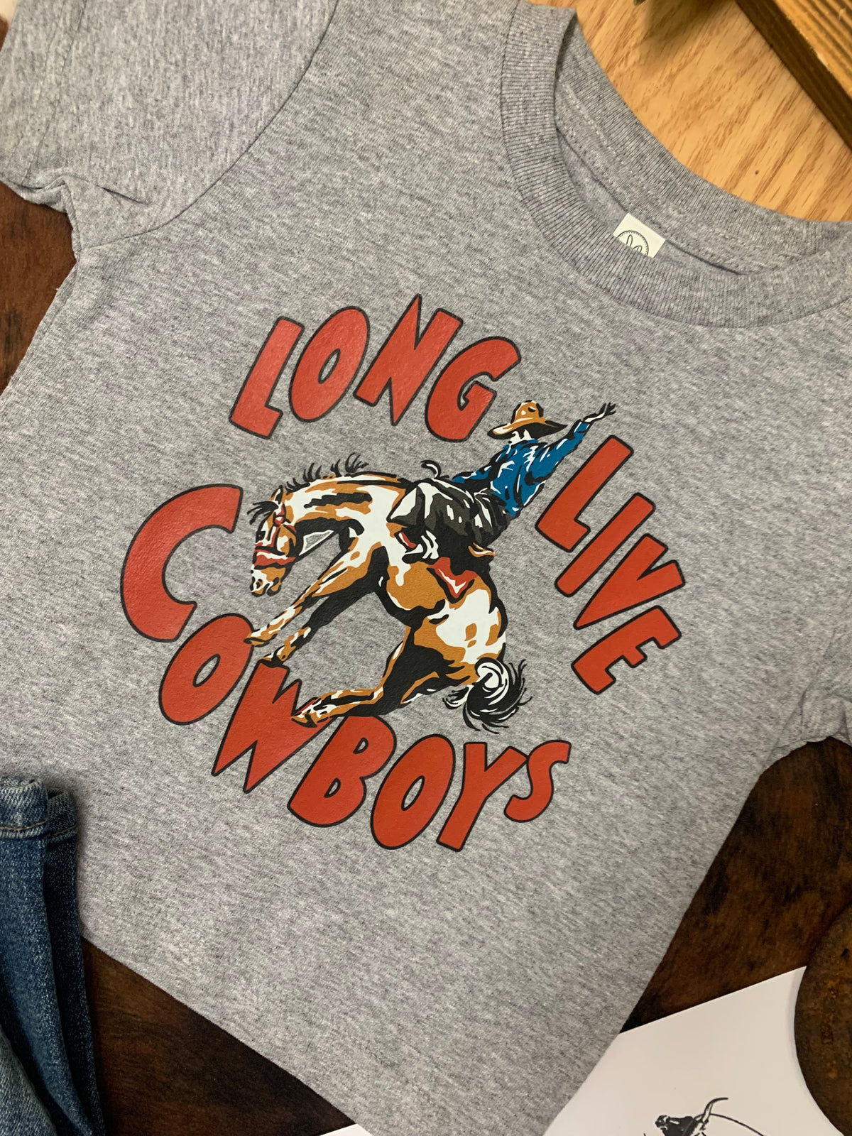 Long Live Cowboys Toddler Tee