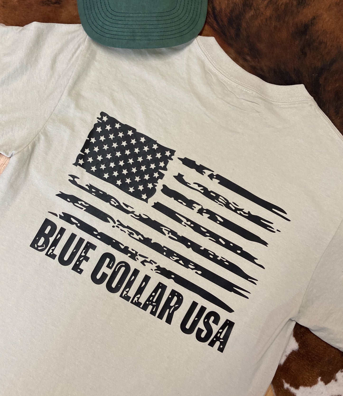 Blue Collar USA Men’s Tee