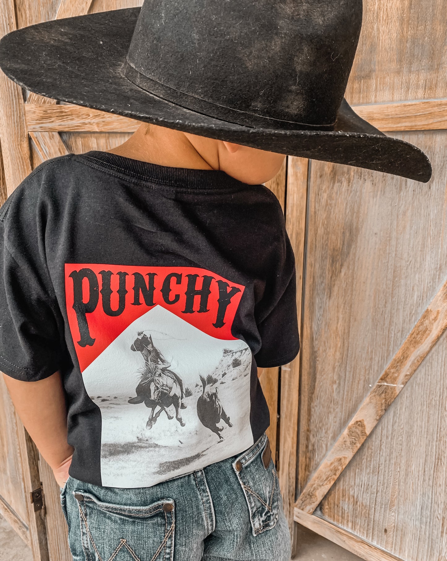 Punchy Cowkid Tee (Youth & Toddler Sizes)