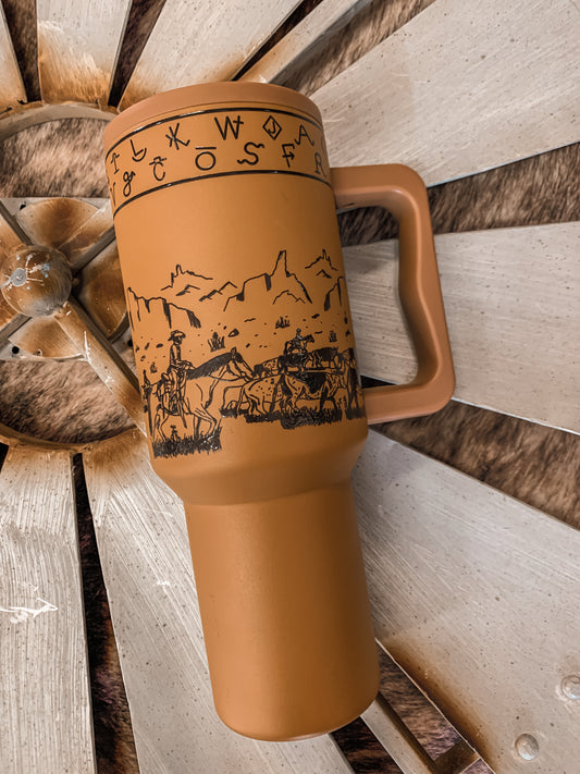 Western Trails Tumbler