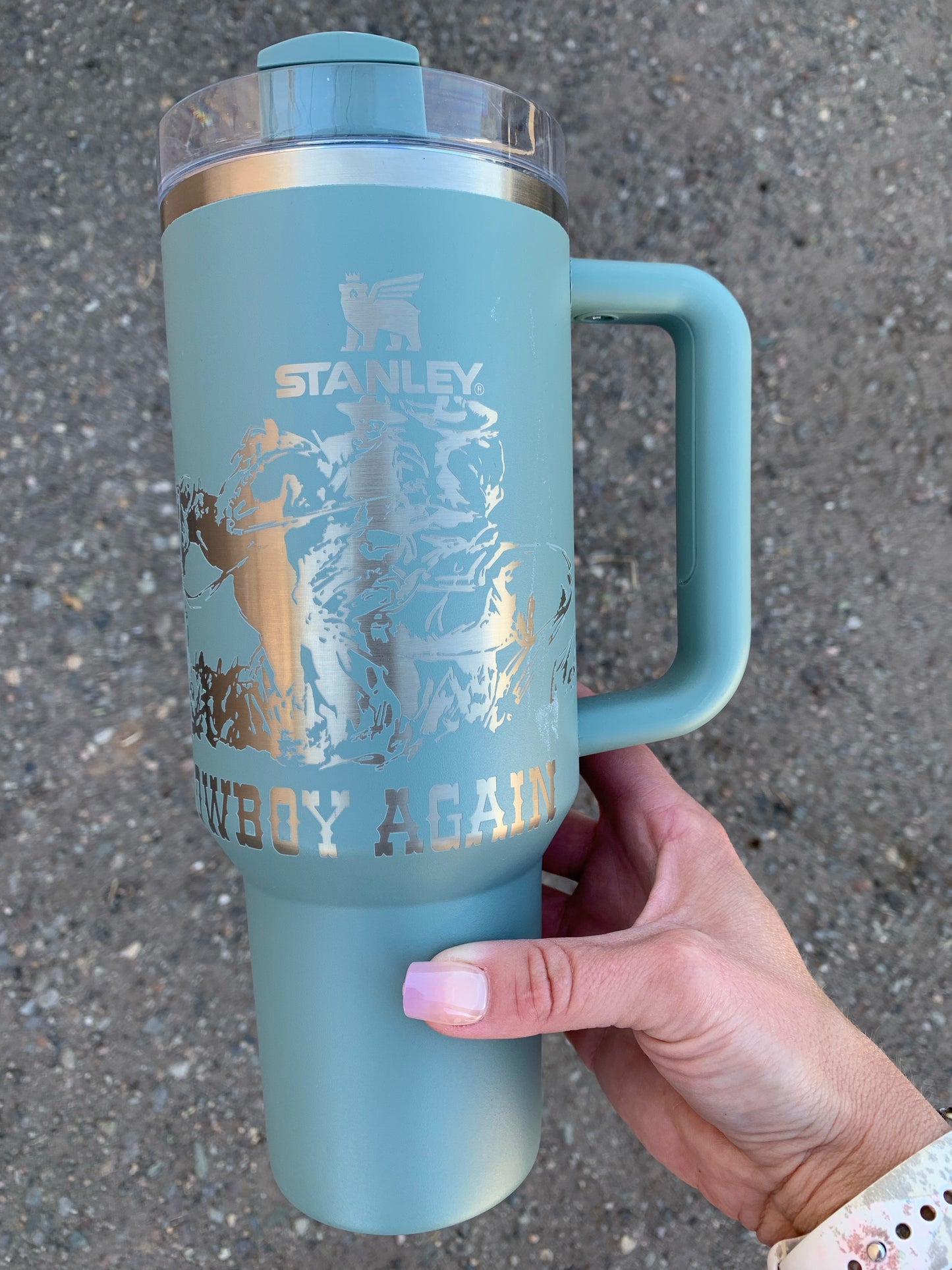 *Stanley* Make America Cowboy Again Laser Engraved 40 oz. Tumbler