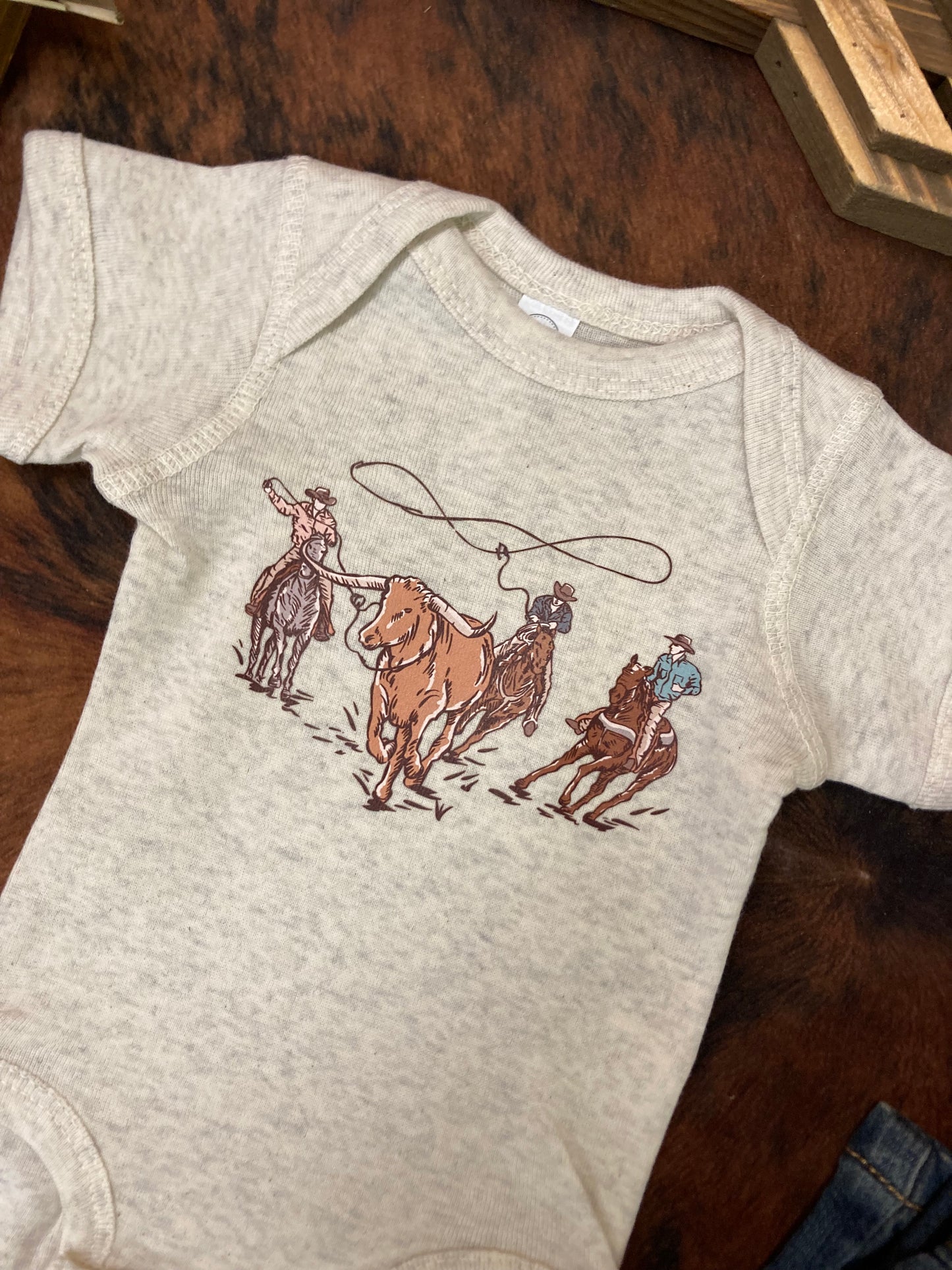 Cow Chasin’ Onesie
