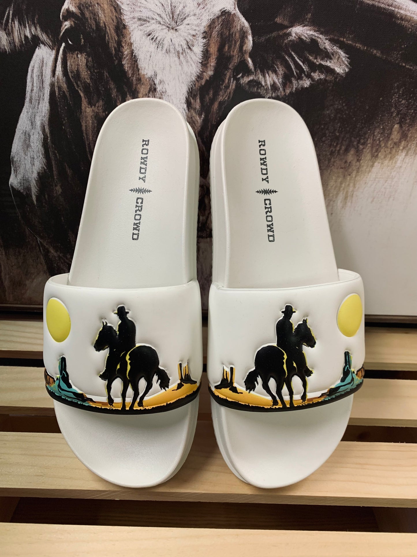 Sonoran Sunset Sandals - White