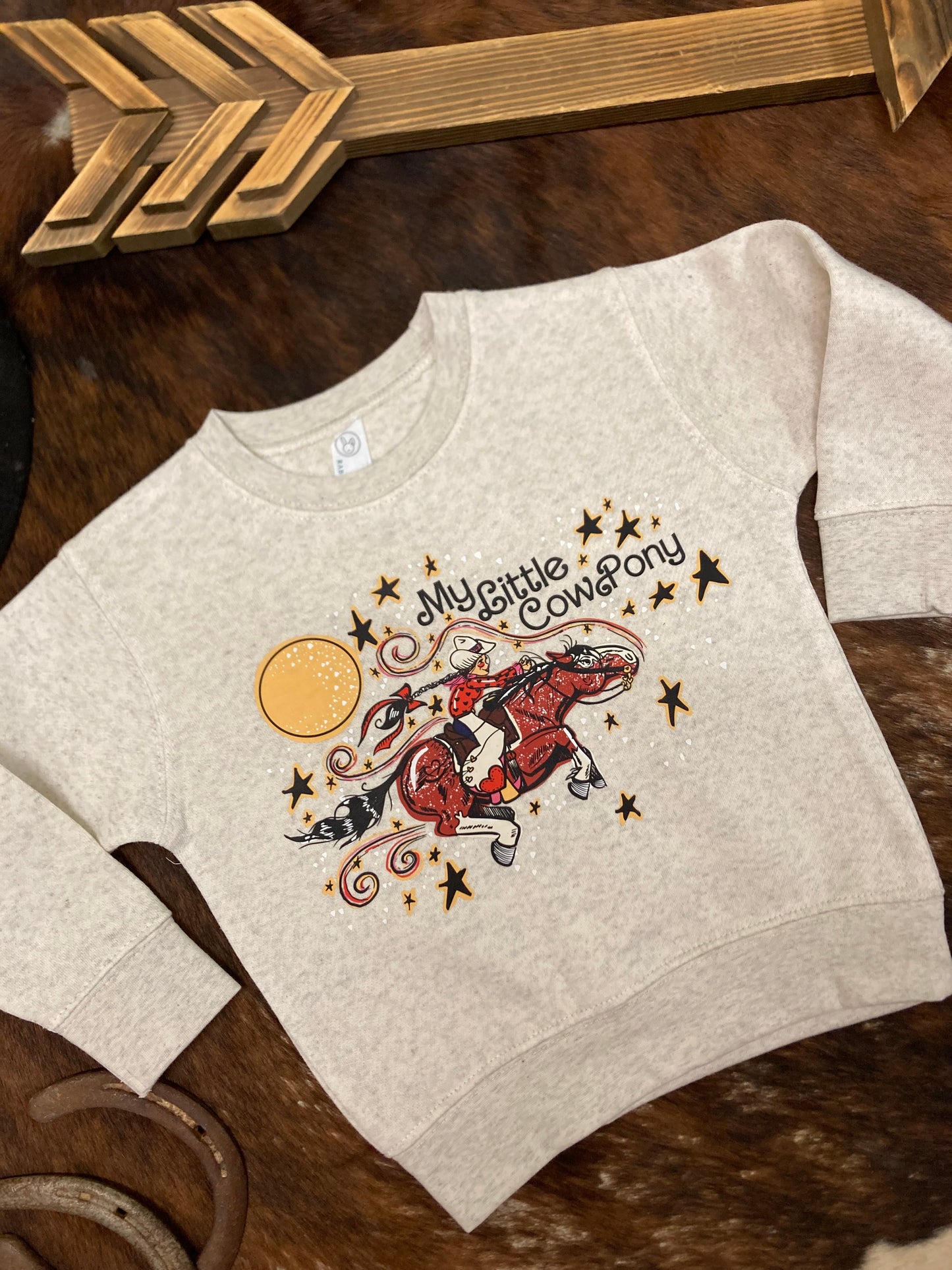 My Little Cowpony Toddler/Youth Crewneck Sweatshirt