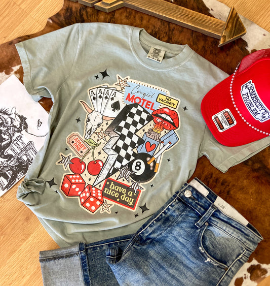 Cowgirl Collage Tee