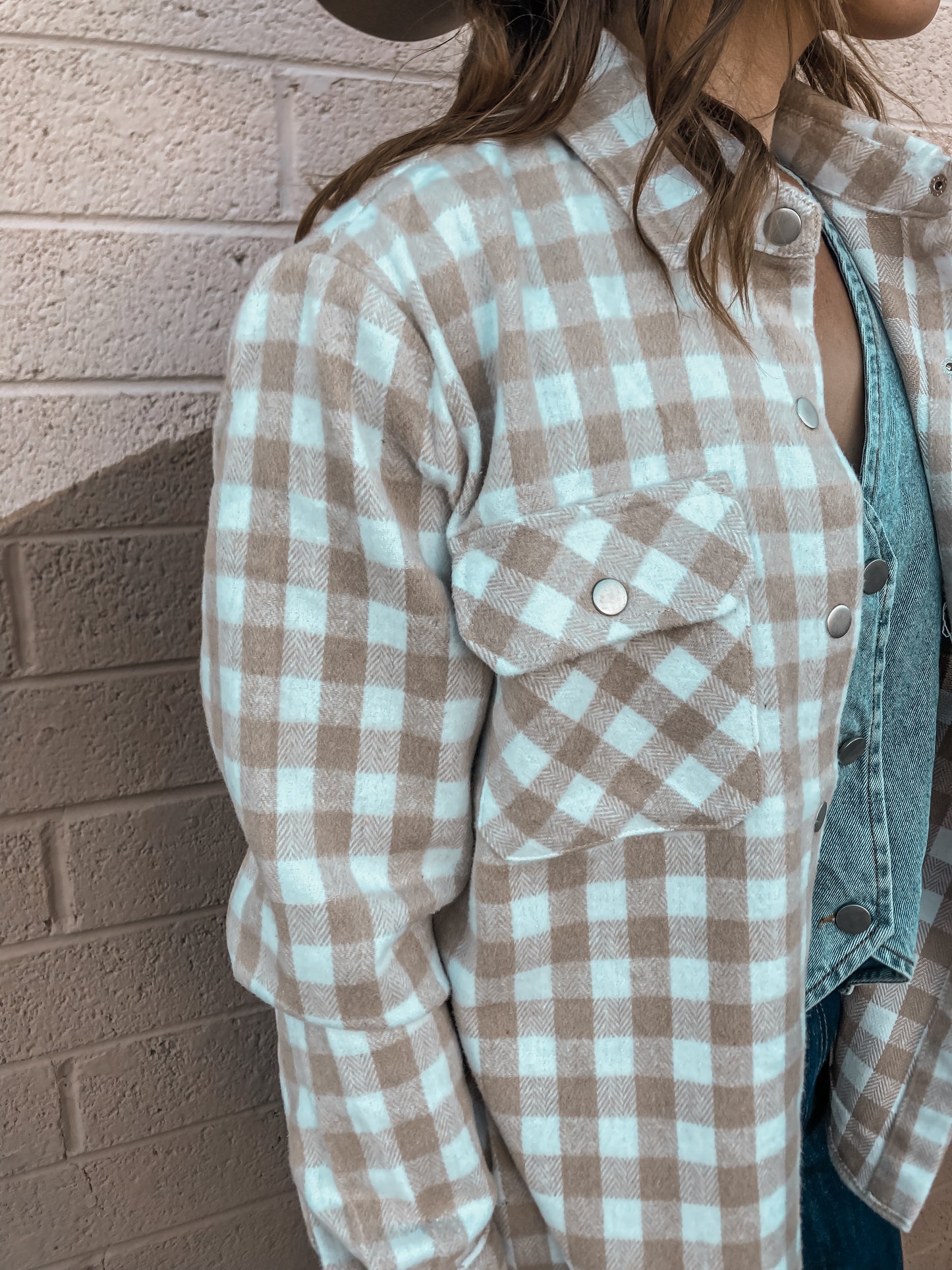 Deadwood Gingham Shacket