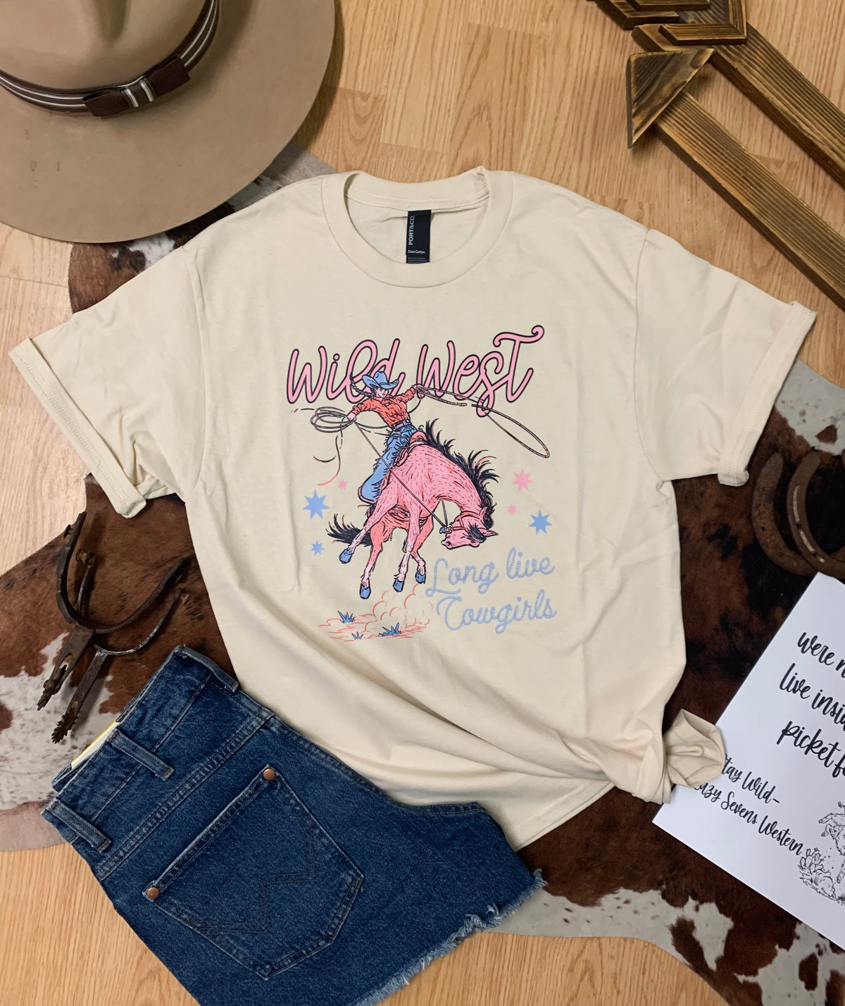 Long Live Cowgirls Western Graphic Tee