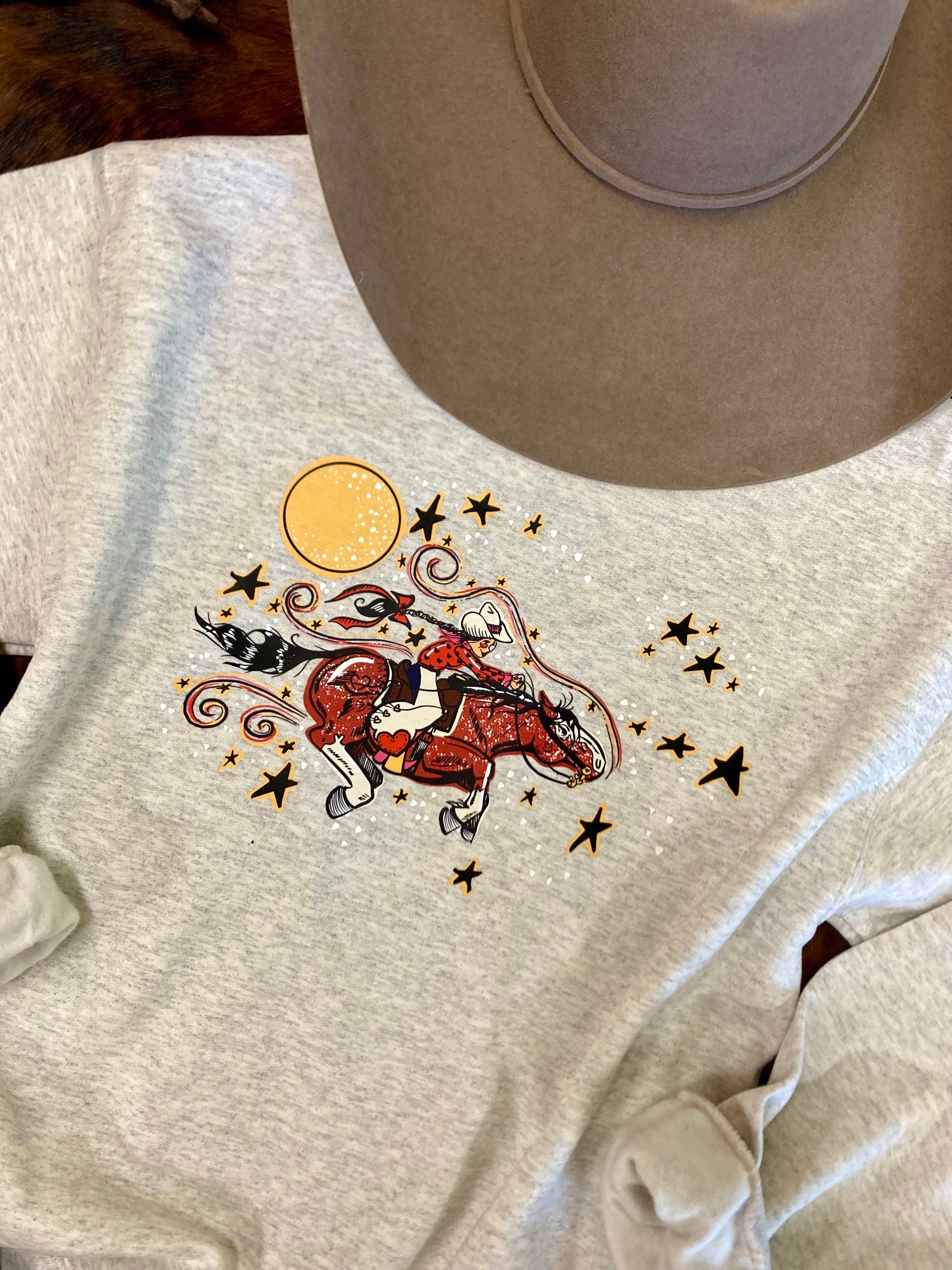 My Little Cowpony Adult Crewneck Sweatshirt