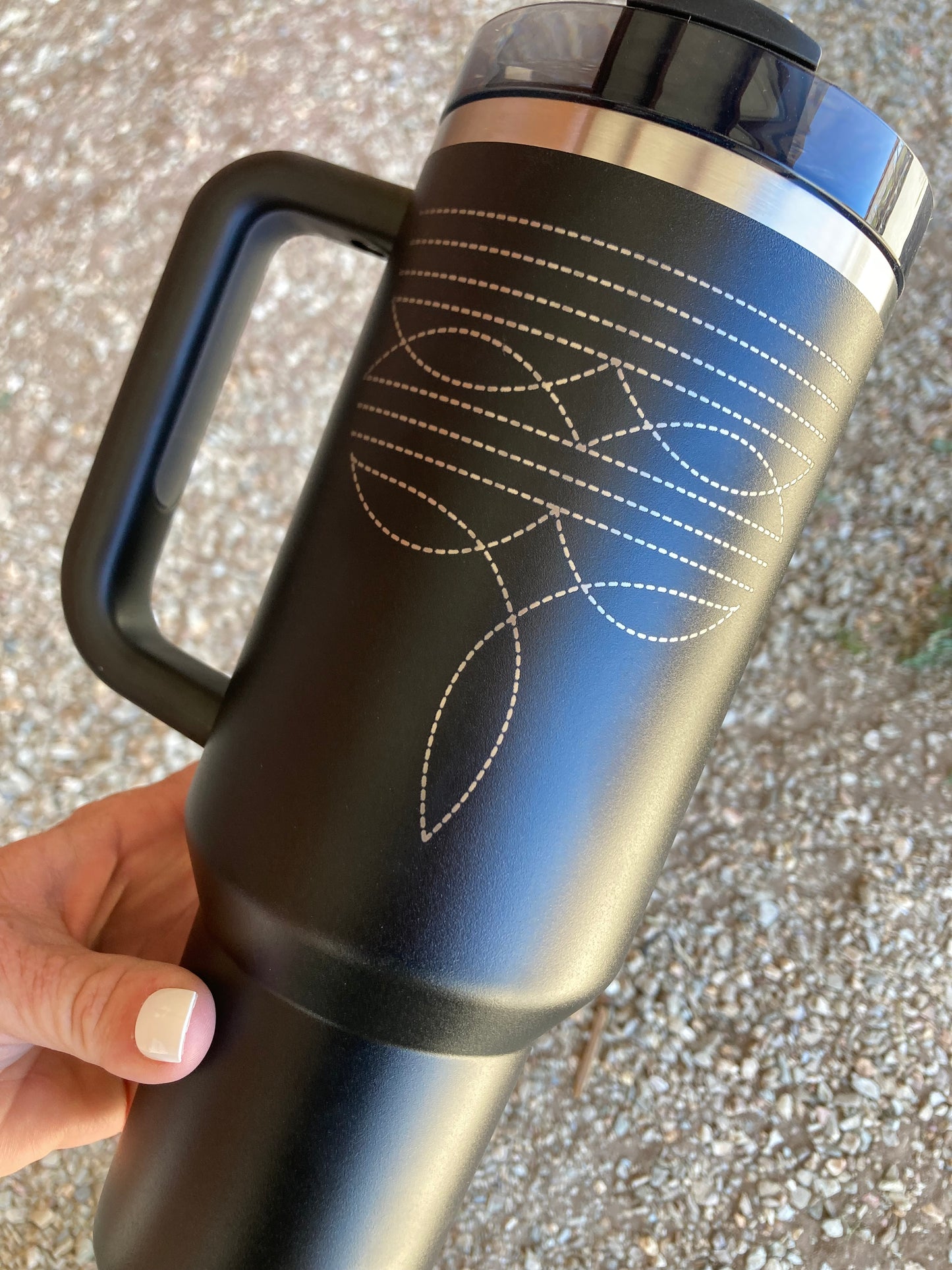 *Stanley* Bootstitch Laser Engraved 40 oz. Tumbler
