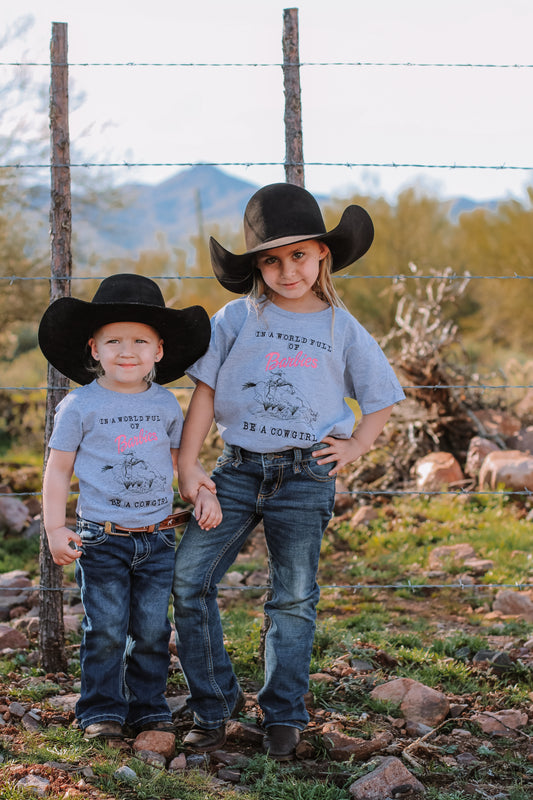 Be A Cowgirl Toddler/Youth Tee