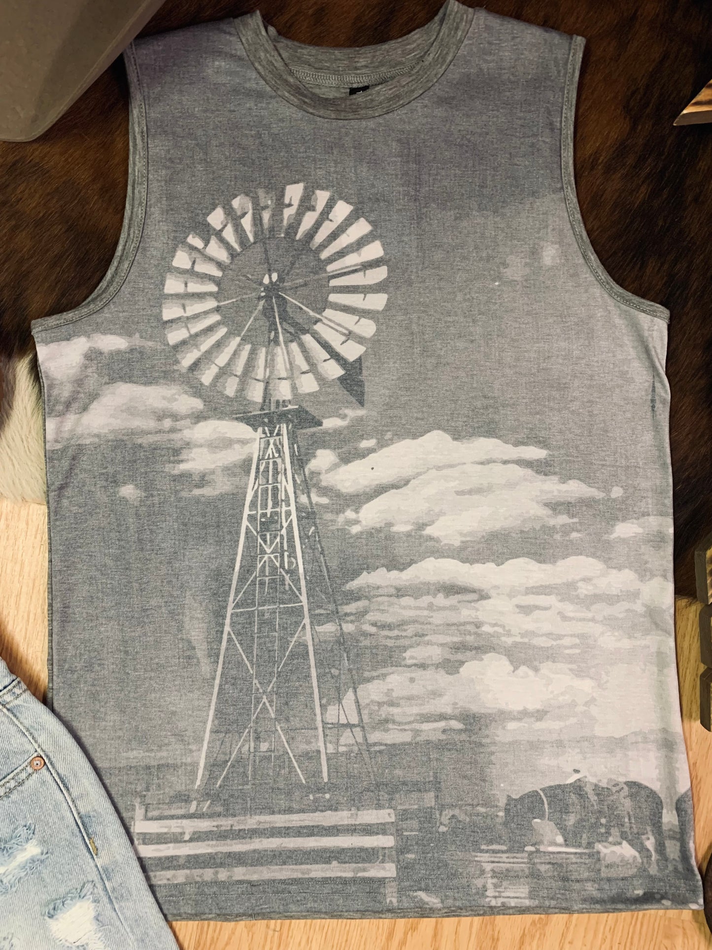 Western Skies Muscle Tank