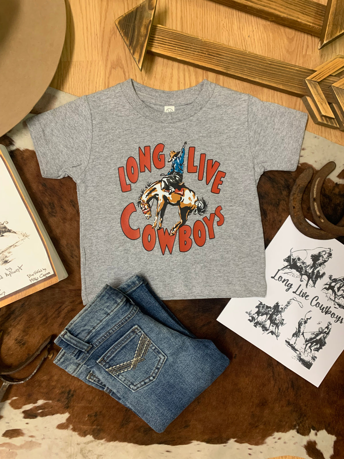 Long Live Cowboys Toddler Tee