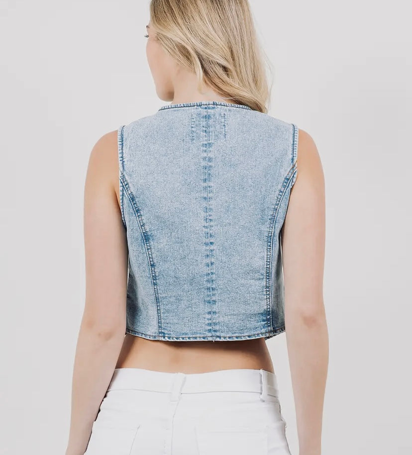 Delilah Denim Vest