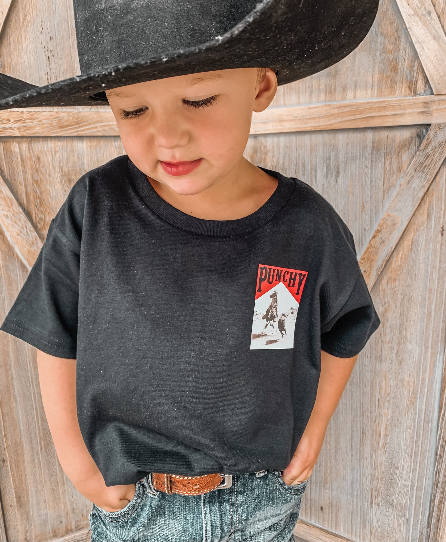 Punchy Cowkid Tee (Youth & Toddler Sizes)