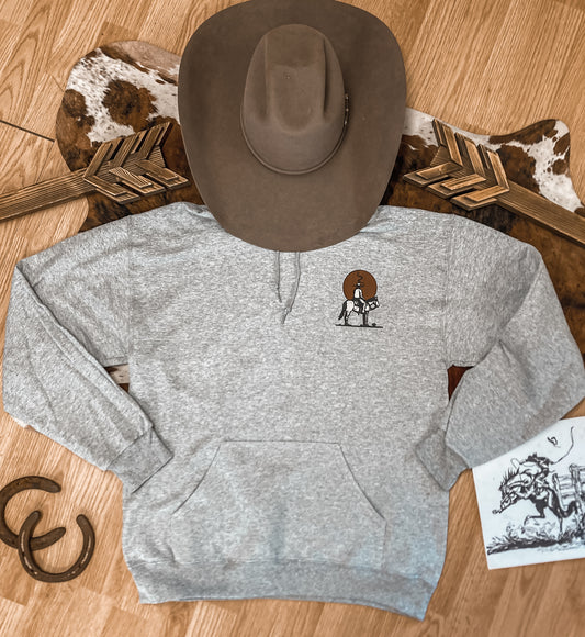 Taste Your Words Cowboy Hooded Sweatshirt